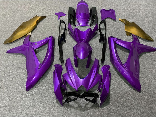 Shop Purple and Gold Suzuki GSXR750 Motorcycle Fairings 08-10