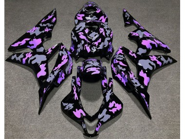 Shop Purple and Gray Camouflage Honda CBR600RR Motorcycle Fairings 07-08