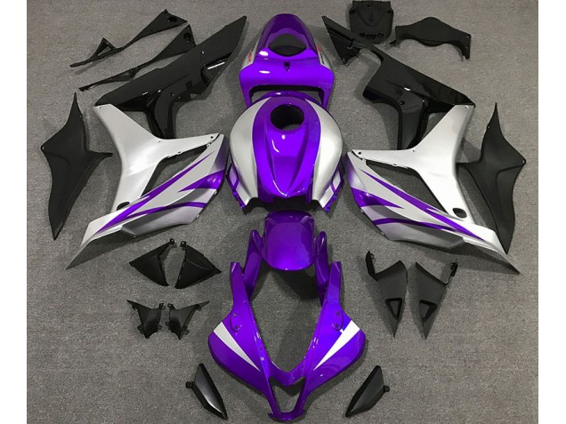 Shop Purple and Silver OEM Style Honda CBR600RR Motorcycle Fairings 07-08