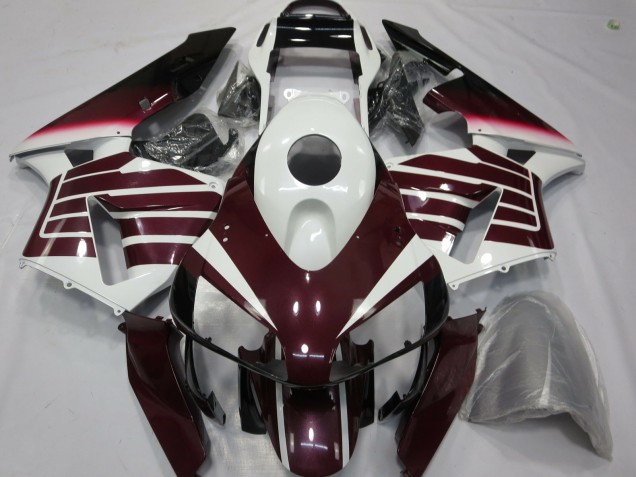 Shop Purple and White Honda CBR600RR Motorcycle Fairings 03-04