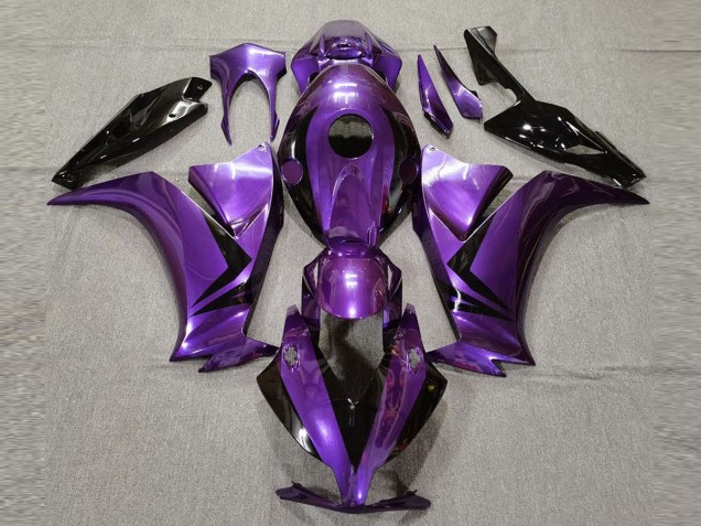 Shop Purple & Black Style Honda CBR1000RR Motorcycle Fairings 12-16