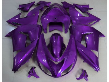 Shop Purple Plain Kawasaki ZX10R Motorcycle Fairings 06-07