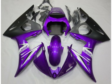 Shop Purple & White Yamaha R6 Motorcycle Fairings 03-05