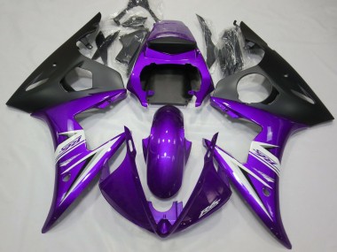 Shop Purple & White Yamaha R6 Motorcycle Fairings 03-05