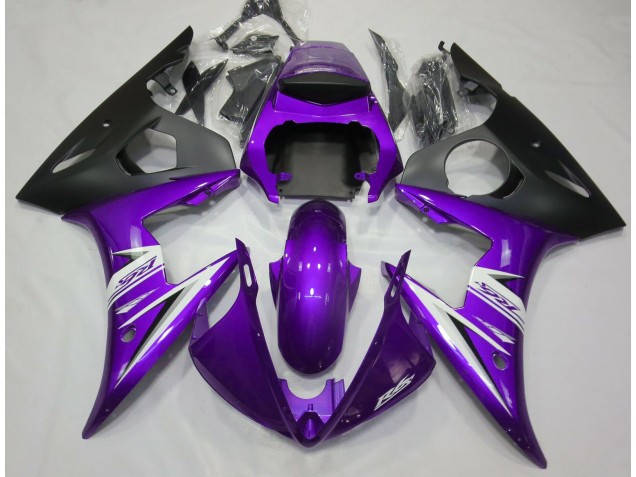 Shop Purple & White Yamaha R6 Motorcycle Fairings 03-05