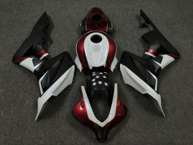 Shop Racing Red and Black Honda CBR600RR Motorcycle Fairings 09-12