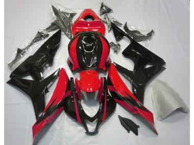 Shop Red and Black OEM Design Honda CBR600RR Motorcycle Fairings 07-08