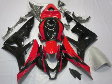 Shop Red and Black OEM Design Honda CBR600RR Motorcycle Fairings 07-08