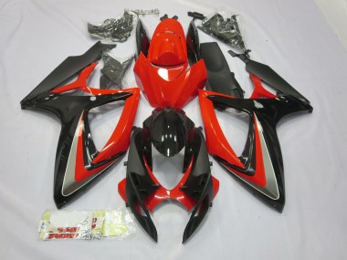 Shop Red and Black Suzuki GSXR750 Motorcycle Fairings 06-07