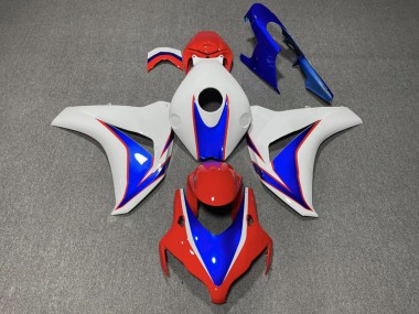 Shop Red and Blue Gloss Honda CBR1000RR Motorcycle Fairings 08-11