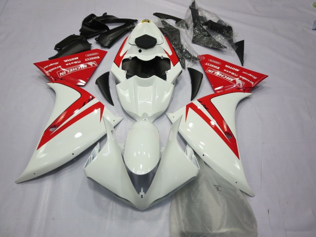 Shop Red and White Yamaha R1 Motorcycle Fairings 13-14