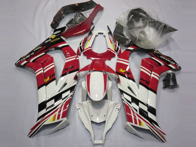 Shop Red Black and White Kawasaki ZX10R Motorcycle Fairings 11-15