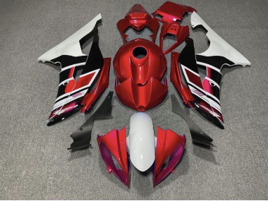 Shop Red Black and White OEM Style Yamaha R6 Motorcycle Fairings 08-16