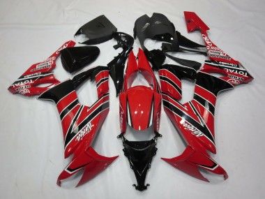 Shop Red Black Kawasaki ZX10R Motorcycle Fairings 08-10