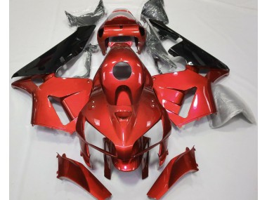 Shop Red CBR Style Honda CBR600RR Motorcycle Fairings 05-06