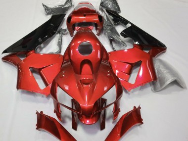 Shop Red CBR Style Honda CBR600RR Motorcycle Fairings 05-06