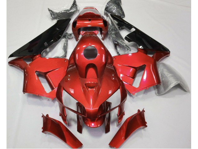 Shop Red CBR Style Honda CBR600RR Motorcycle Fairings 05-06