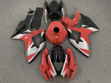 Shop Red Design Suzuki GSXR750 Motorcycle Fairings 06-07