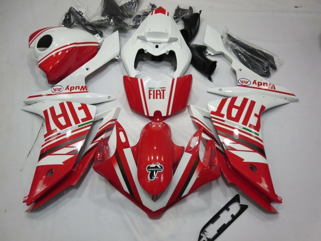 Shop Red Fiat Yamaha R1 Motorcycle Fairings 07-08