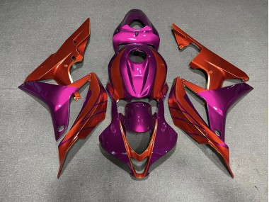 Shop Red & Violet Honda CBR600RR Motorcycle Fairings 07-08