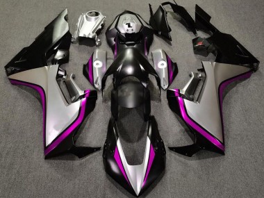 Shop Silver and Black & Pink Honda CBR1000RR Motorcycle Fairings 17-19