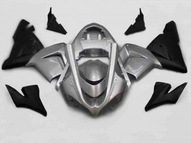 Shop Silver Black Kawasaki ZX10R Motorcycle Fairings 04-05