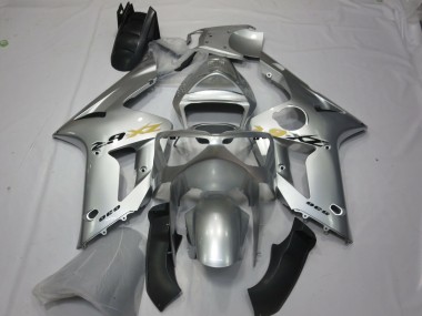 Shop Silver OEM Style Kawasaki ZX6R Motorcycle Fairings 03-04