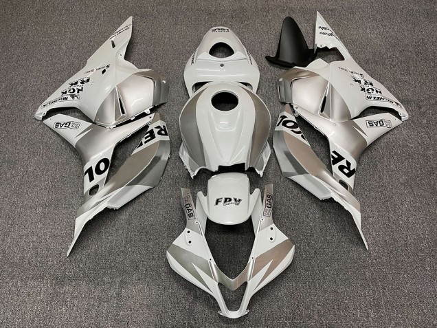 Shop Silver Repsol Honda CBR600RR Motorcycle Fairings 09-12