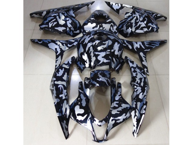 Shop Silver Snow Camo Honda CBR600RR Motorcycle Fairings 09-12