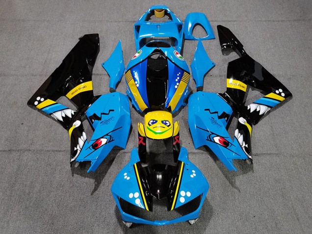 Shop Sky Blue Custom Honda CBR600RR Motorcycle Fairings 13-20