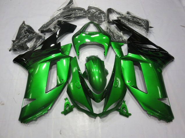 Shop Special Green Kawasaki ZX6R Motorcycle Fairings 07-08