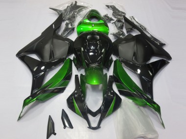 Shop Special Green Matte Black Honda CBR600RR Motorcycle Fairings 09-12