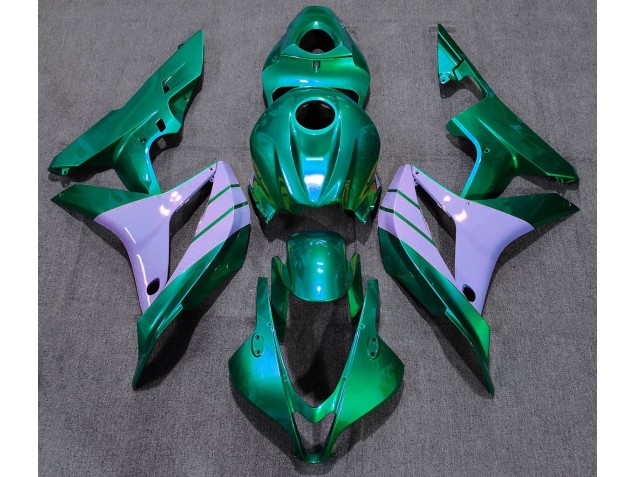 Shop Turquoise and Milky Purple Honda CBR600RR Motorcycle Fairings 07-08