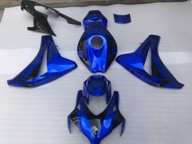 Shop Vibrant High Gloss Blue Honda CBR1000RR Motorcycle Fairings 08-11