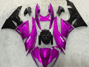 Shop Vibrant Pink Gloss Kawasaki ZX6R Motorcycle Fairings 09-12