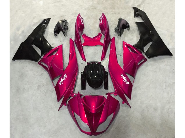 Shop Vibrant Red Gloss Kawasaki ZX6R Motorcycle Fairings 09-12