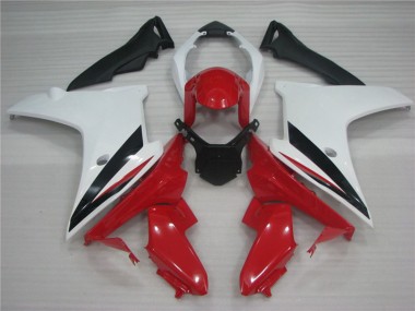 Shop White Red and Black Honda CBR600F Motorcycle Fairings 11-12