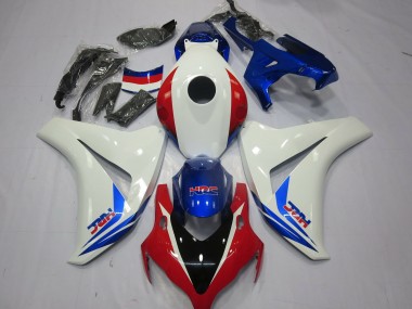 Shop White Red and Blue Honda CBR1000RR Motorcycle Fairings 08-11