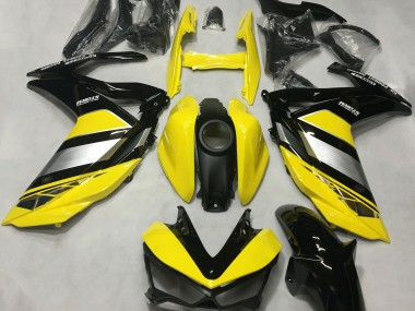 Shop Yellow and Black Gloss Yamaha R3 Motorcycle Fairings 15-18