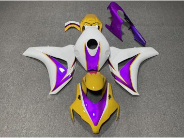 Shop Yellow and Purple Gloss Honda CBR1000RR Motorcycle Fairings 08-11